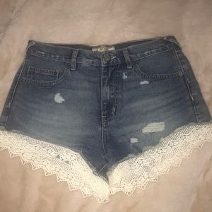 Free People Denim Shorts